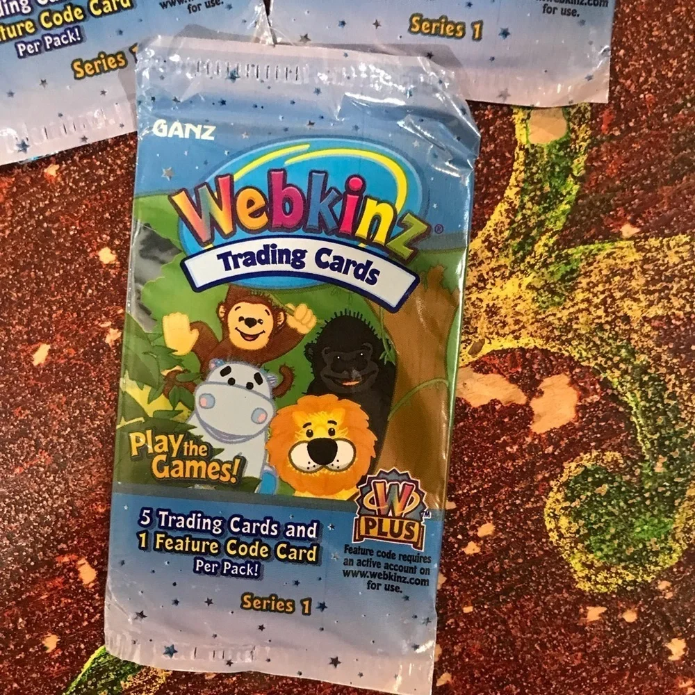 ❌❌NOT FOR SALE❌❌🐶WEBKINZ Trading Cards/3 Packs